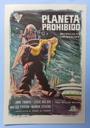 Forbidden planet - planet, (1956)
