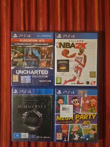 Lotto giochi ps4 nuovi - lotto,