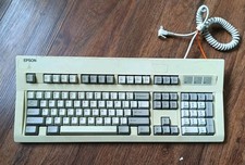 Vintage Epson Keyboard Q203A
