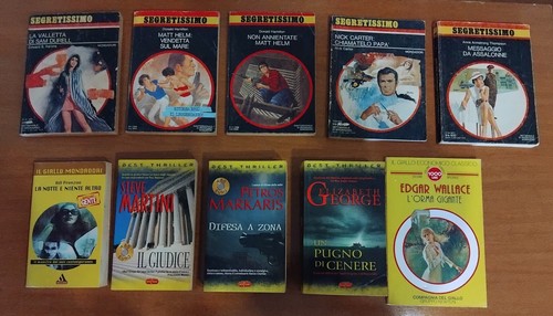 Lotto libri gialli - libri,