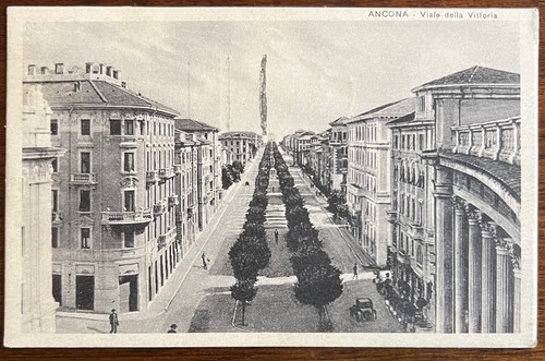 Cartolina epoca ancona - d', epoca-ancona