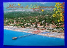 🔵CARTOLINA FOTO MARINA DI PIETRASANTA VISTA MARE RIVIERA DELLA VERSILIA BELLA🤣