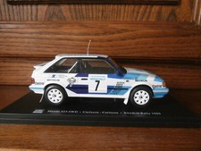 WRC RALLYE 1/24 / MAZDA 323 4WD CARLSSON/CARLSSON RALLYE DE SUEDE 1989