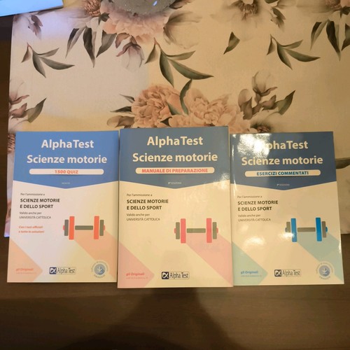 Alphatest scienze motorie - scienze,