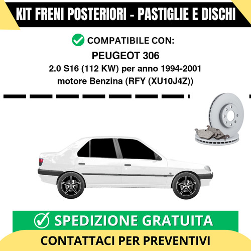 Kit freni posteriori - freni,