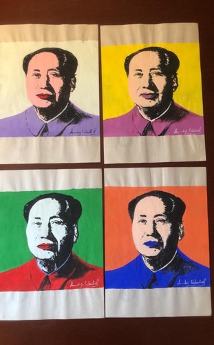 Andy warhol lotto - warhol, quattro