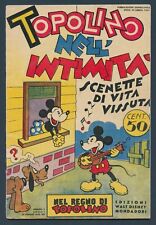Nel Regno di Topolino 3 Mondadori 1936 Originale Anteguerra Edicola 85