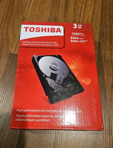 Toshiba p300 3tb - toshiba, disco