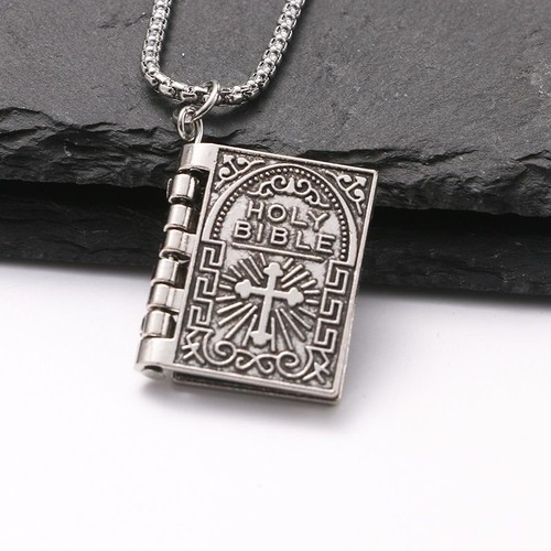 Collana vintage argento sacra - collana,