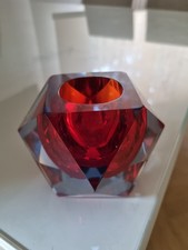 Posacenere vetro di murano Anni 60 Vintage Flavio Poli 