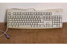 acer 6512-CK Computer vintage keyboard PS/2 Tastiera Retrogame x IBM,Olivetti..