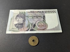 Banconota 10.000 Lire Italia