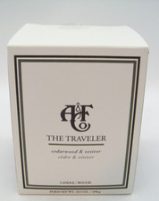 Candela Abercrombie & Fitch The Traveler legno di cedro e vetiver, nuova, scatola aperta