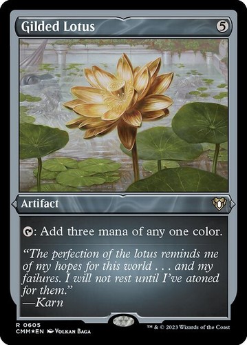 Mtg gilded lotus - gilded,