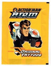 Action Man Atom Original Tattoos Bustina Newlinks