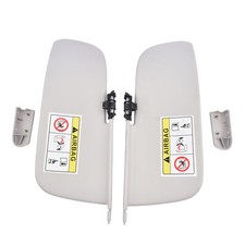 Set 2 pezzi visiera parasole