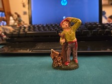 personaggio presepe vintage -