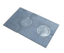 PIASTRA IN GHISA PER FORNO 2