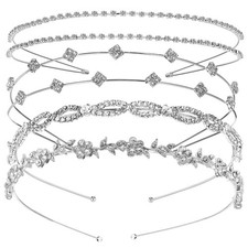  4 pezzi fasce con strass