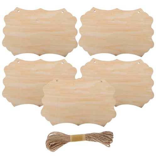 Set insegne in legno - 1,