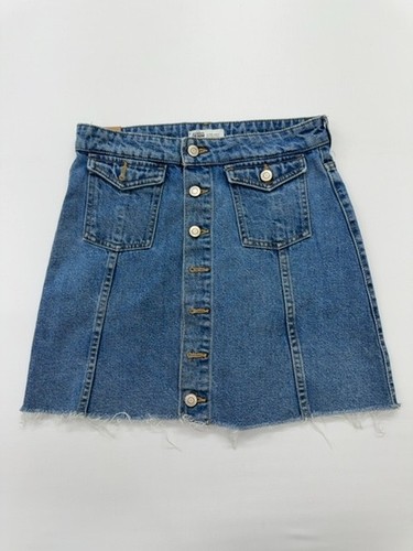 Gonna donna zara blu denim - zara,