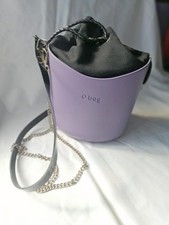 O bag BASKET - Borsa Nuova Originale O bag col. VIOLA CON TRACOLLA E MANICO