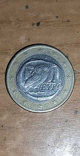 Moneta euro gufo - euro, 2002