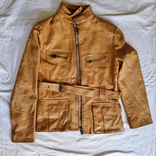 Giacca vera pelle donna taglia