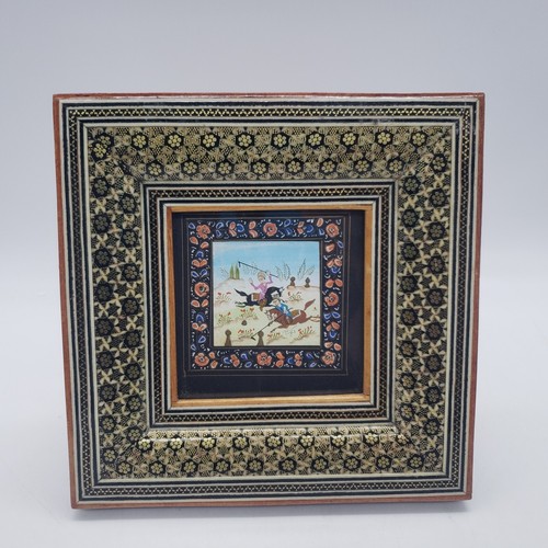 Quadro persiano osso - , di