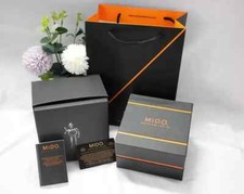 Nuovissimo, lussuoso, adatto per orologi Mido, scatole portaoggetti, scatole regalo