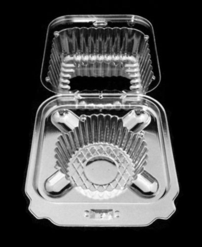 Porta cupcake con - , cerniera