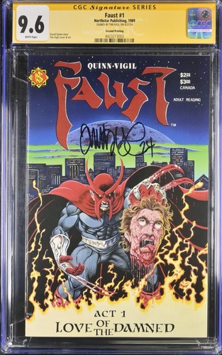Faust cgc 9 6 2nd - faust,