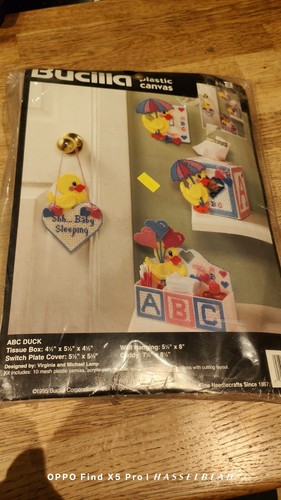 Bucilla kit tela plastica - tela, 6155