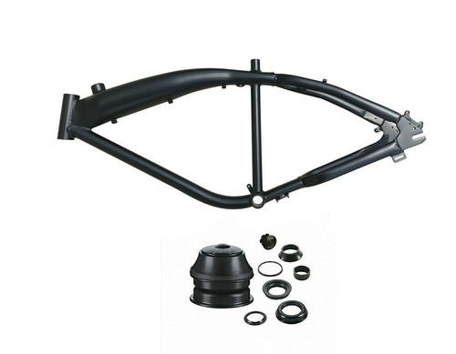 Donsp1986 nero telaio bici - 26",