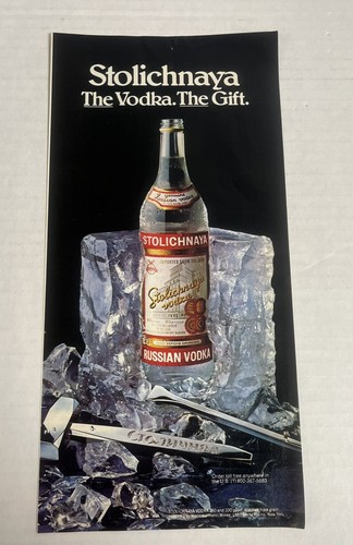 1983 stolichnaya vodka - 1983,