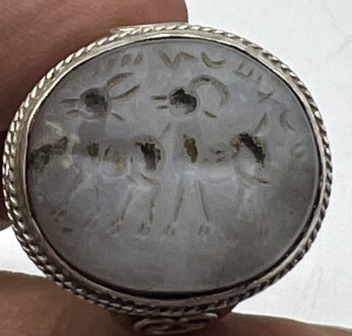 Anello antico corniola