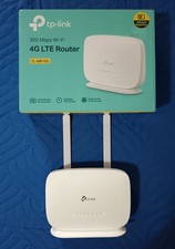 TL-MR105 Cat4 Router 4G LTE Wireless N300Mbps wifi  Con SIM, 2 PORTE LAN/WAN