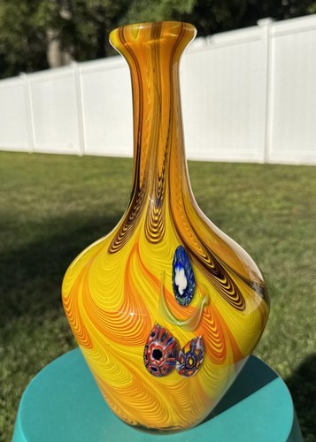 Vaso murrine vintage fratelli - vaso,