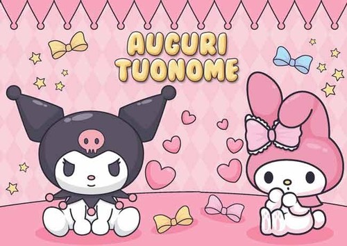 Cialda kuromi torta - cialda,