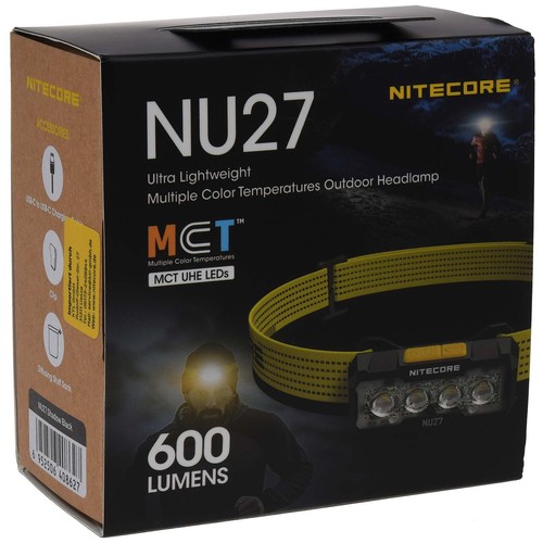 Nitecore nu27 lampada - nitecore, testa