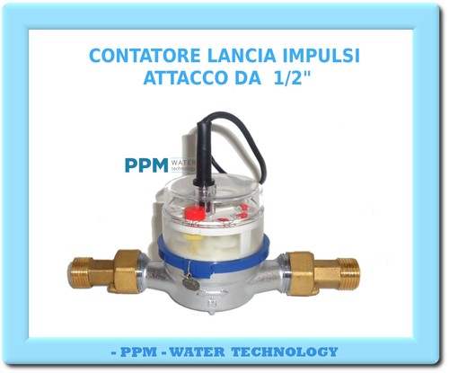 Contatore acqua lancia impulsi - acqua,