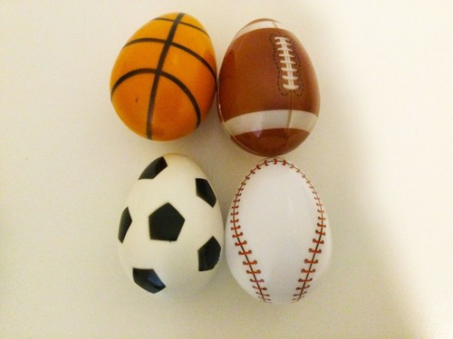 Uova pasqua sportive - uova,