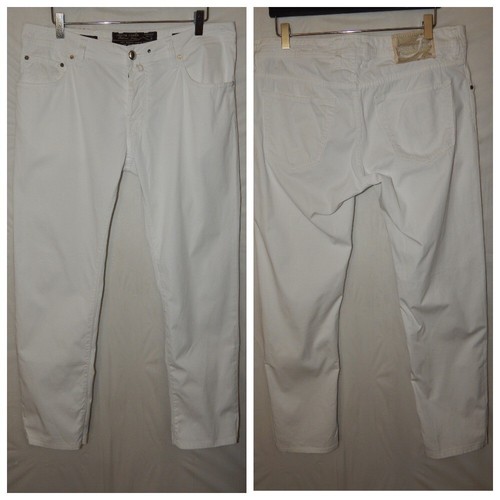 Jeans denim bianco