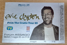 ERIC CLAPTON -FROM THE CRADLE TOUR 95 - BIGLIETTO,TICKET