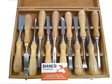 SGORBIE  PER LEGNO 12PZ - per intaglio - UTENSILI LEGNO - SCALPELLI DA INTARSIO