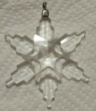 Ciondolo originale Swarovski fiocco di neve Argento 925