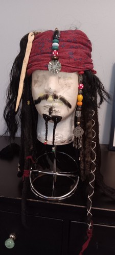 Parrucca jack sparrow - jack,