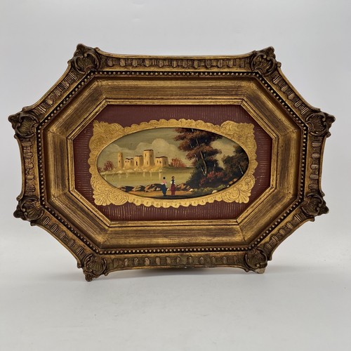 Quadro antico dipinto olio - antico,