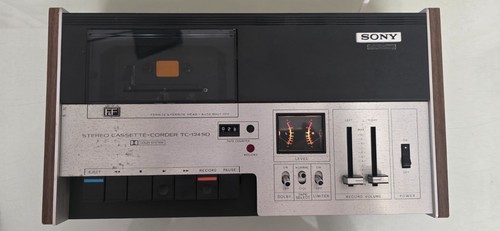 Sony 134sd cassette - tc-134sd, deck