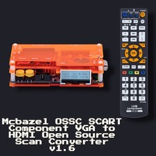 OSSC SCART Component VGA to HDMI Open Source Scan Converter for Retro Gaming